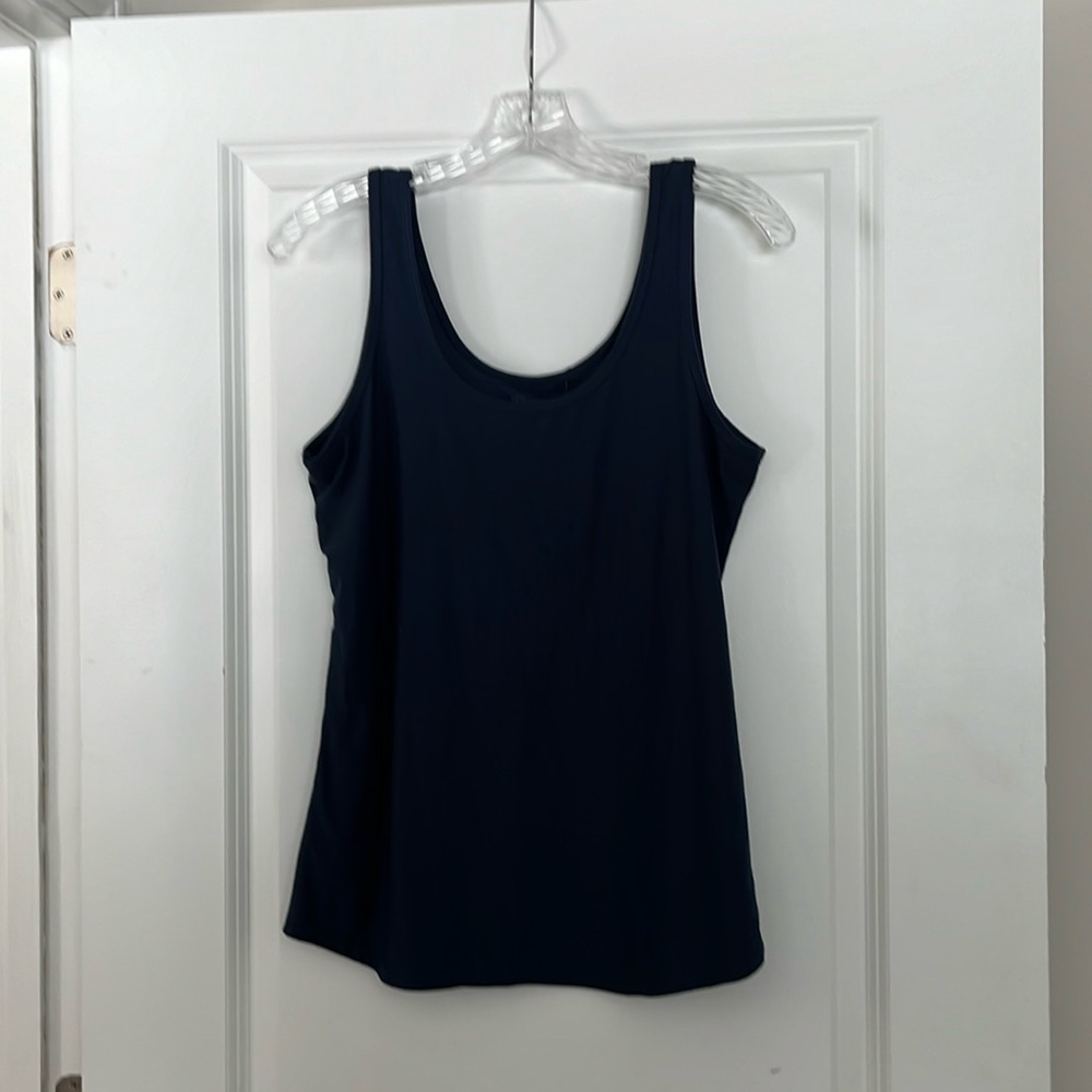 Blue tank top